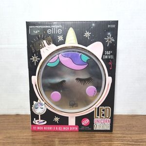 NEW LED Onyx Professional Love Ellie Unicorn Mirror USB Cord Cable Included
